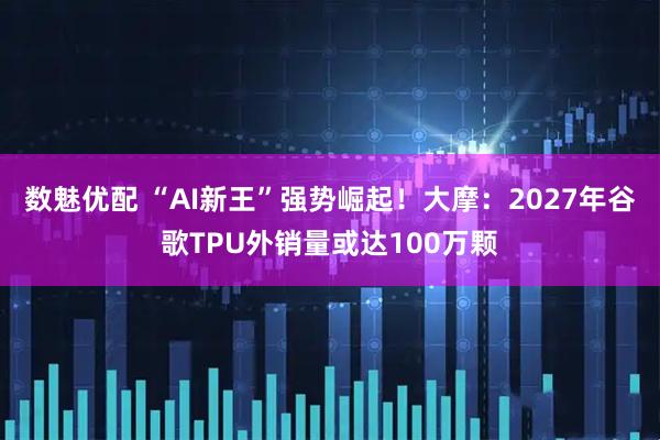 数魅优配 “AI新王”强势崛起！大摩：2027年谷歌TPU外销量或达100万颗